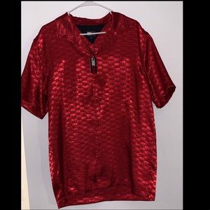 Kith x Tommy Hilfiger satin camp shirt Brand NEW!